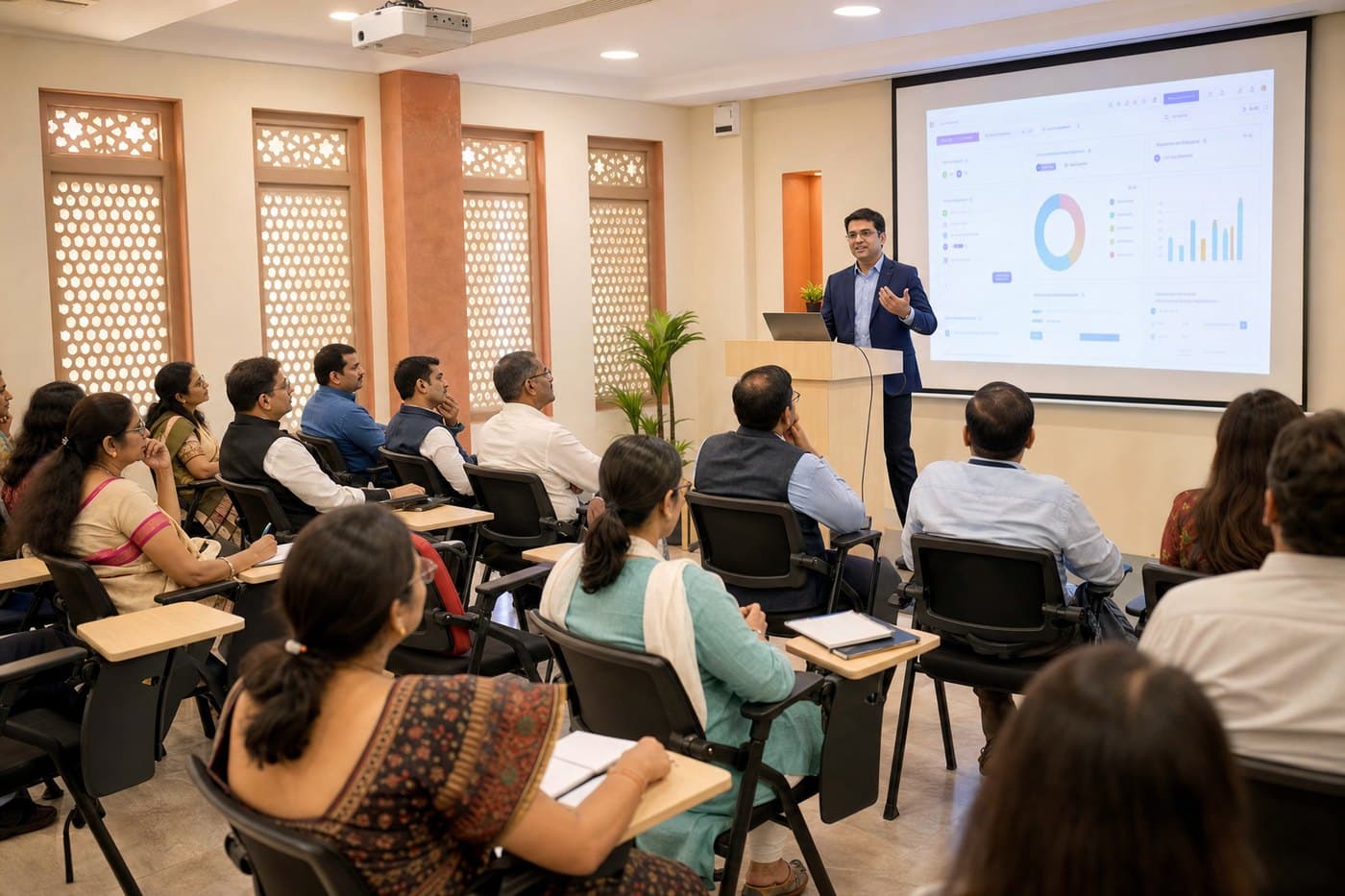 Indian university faculty seminar on digital assessment and on-screen marking
